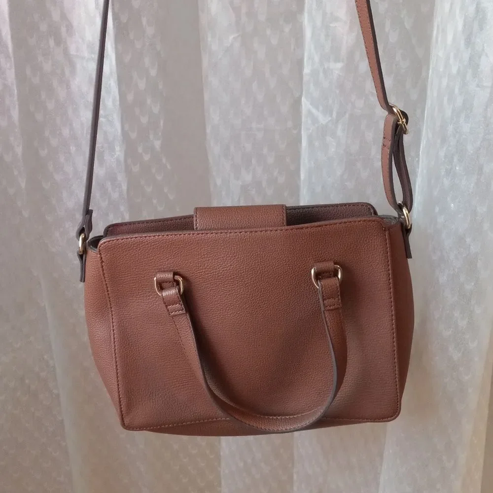 Tommy Hilfiger Tan Leather Purse
